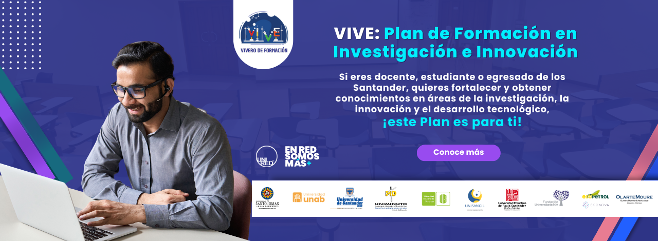 VIVE: Plan de Formación en Investigación e Innovación